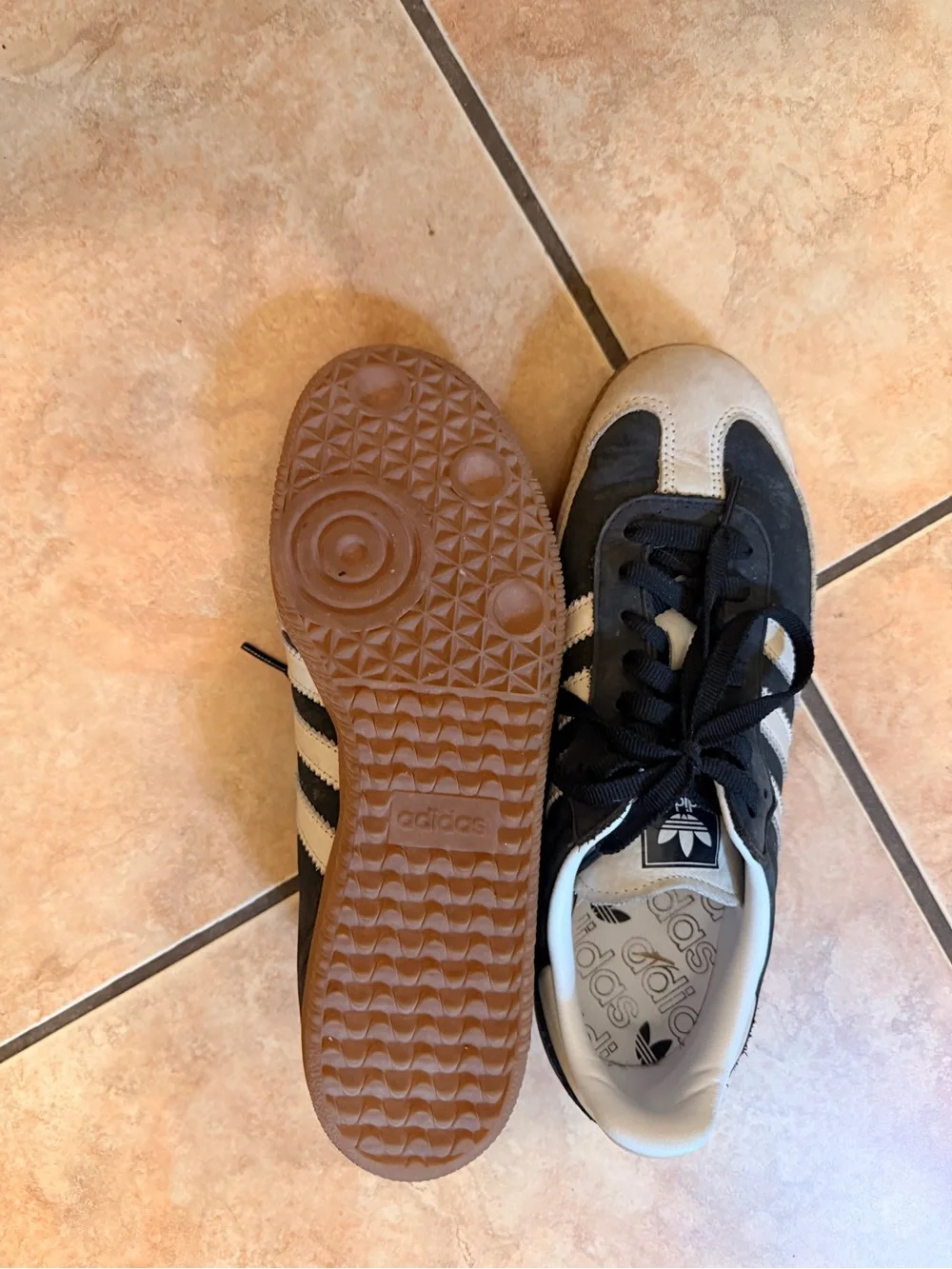 adidas Samba Sneakers - Black, White & Gum